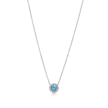 Diamond RBL small FIREFLY pendant in Platinum