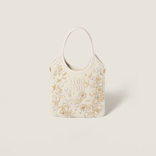 Ivy embroidered gabardine bag