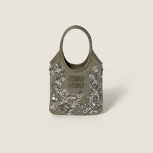 Ivy embroidered gabardine bag