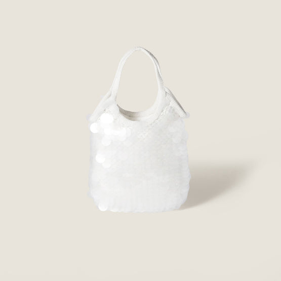 Ivy sequin mesh bag