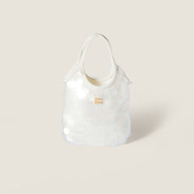 Ivy sequin mesh bag