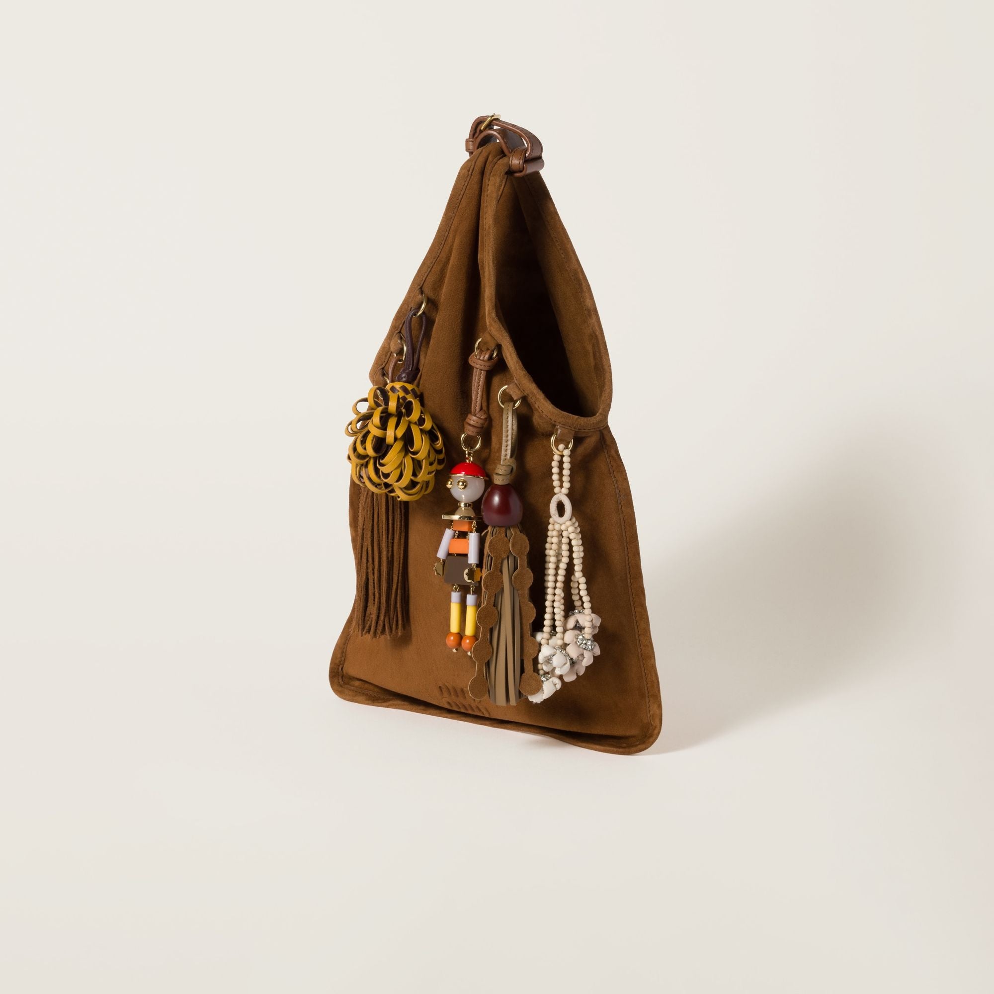 Women Suede Bag With Trick - Rovere