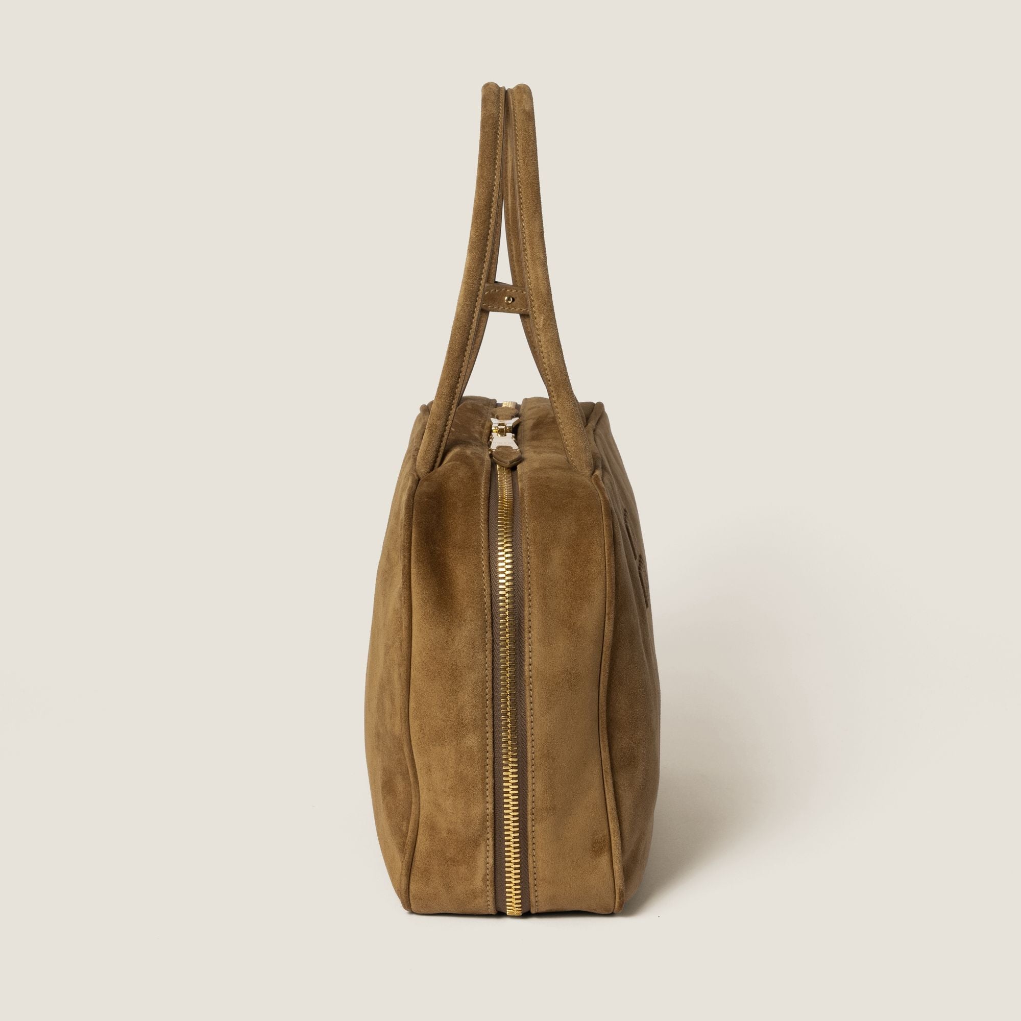Women Suede Beau Bag - Oliva