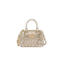 Women Arcadie Matelassé Nappa Leather Bag - Pirite