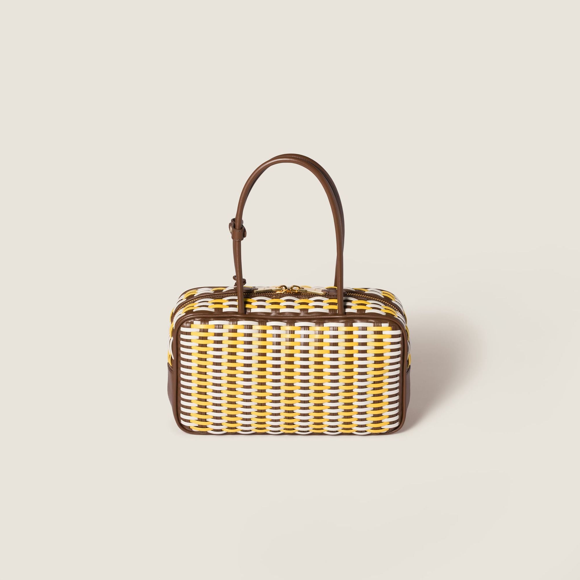 Women Beau Leather Bag - Acero+sole+talco
