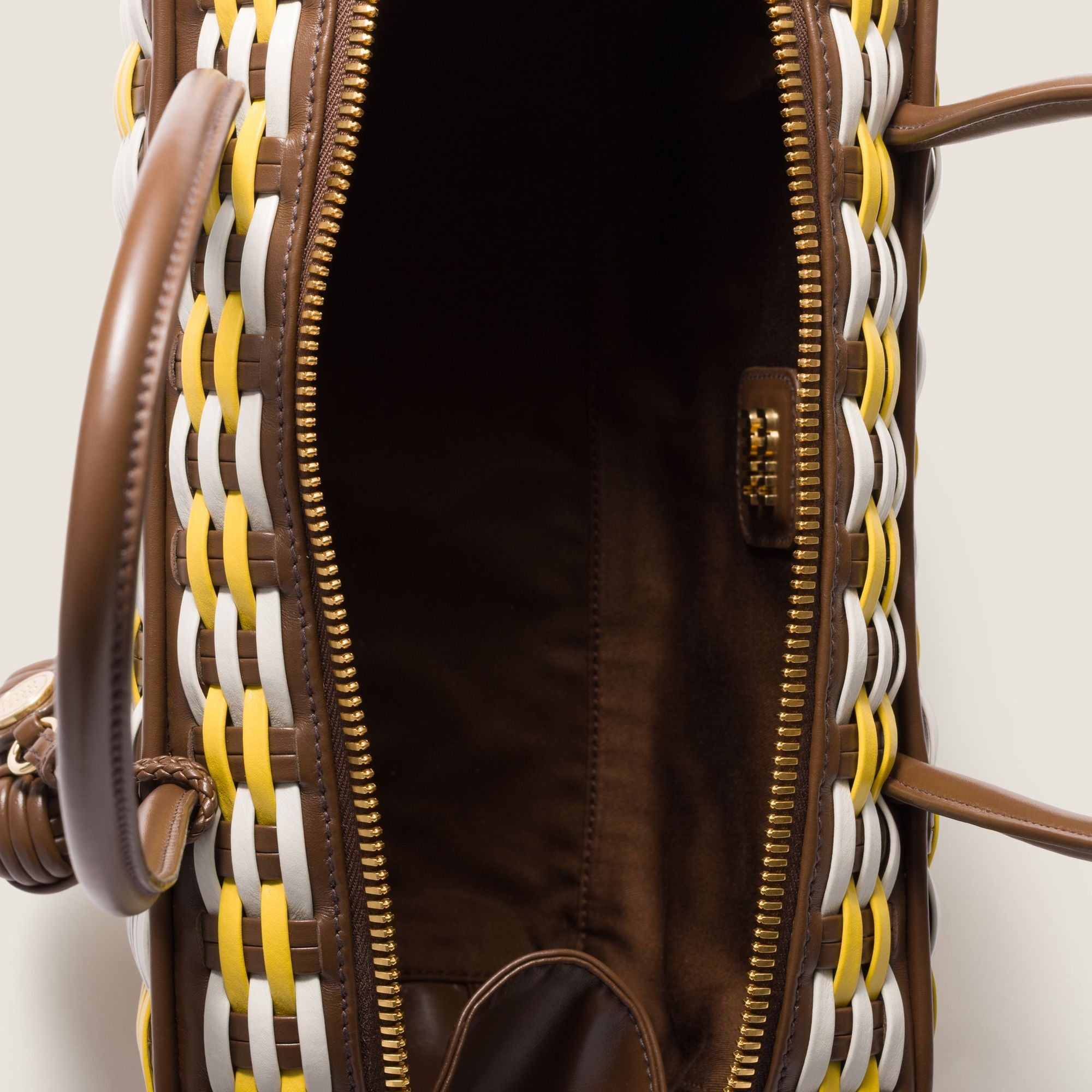 Women Beau Leather Bag - Acero+sole+talco