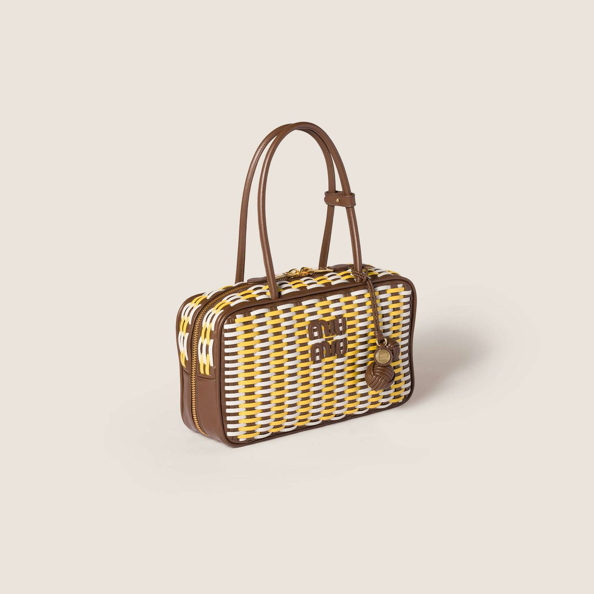 Women Beau Leather Bag - Acero+sole+talco