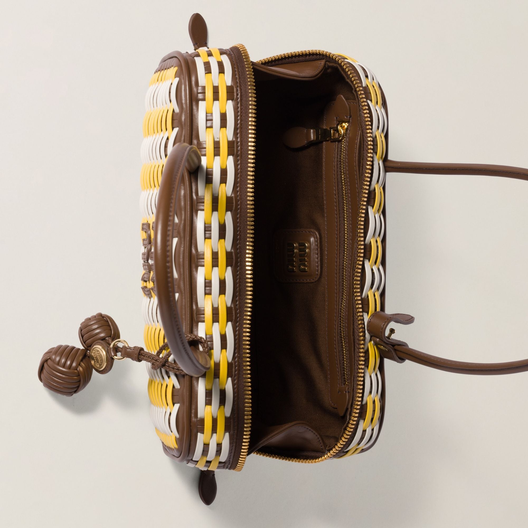 Women Beau Leather Bag - Acero+sole+talco
