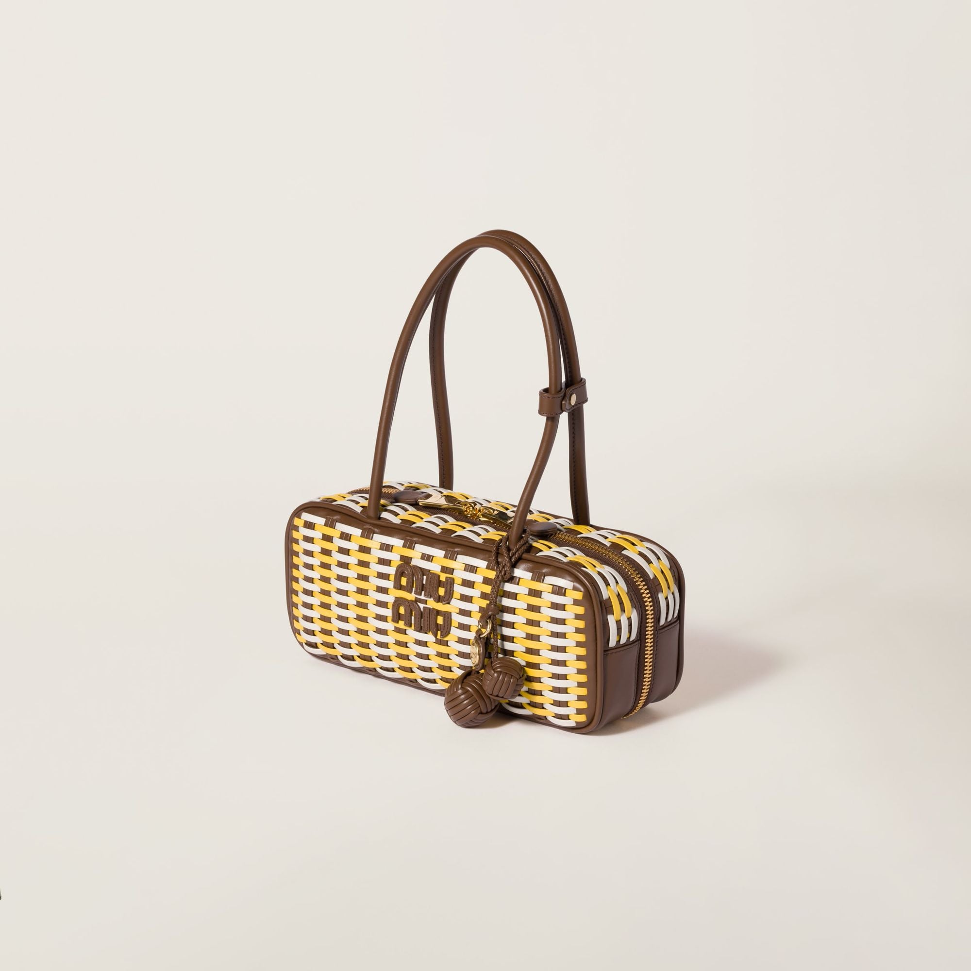 Women Beau Leather Bag - Acero+sole+talco