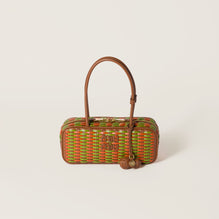 Women Beau Leather Bag - Cognac+felce+rame