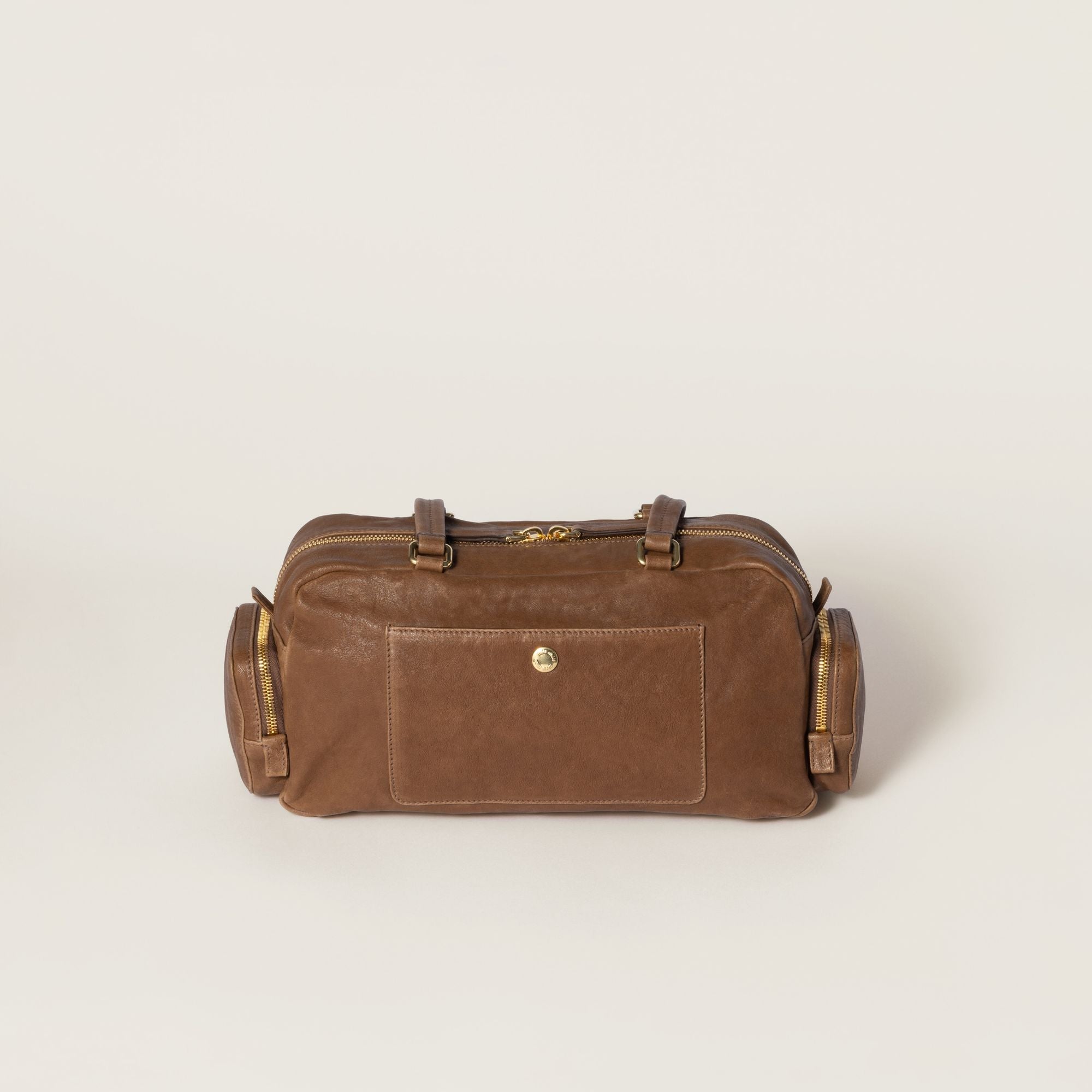 Women Pocket Washed Nappa Leather Bag - Rovere