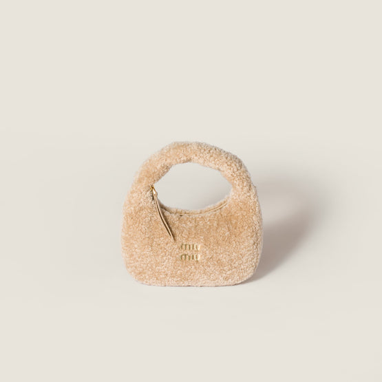 Wander shearling bag