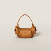 Women Nappa Leather Pocket Bag - Miele