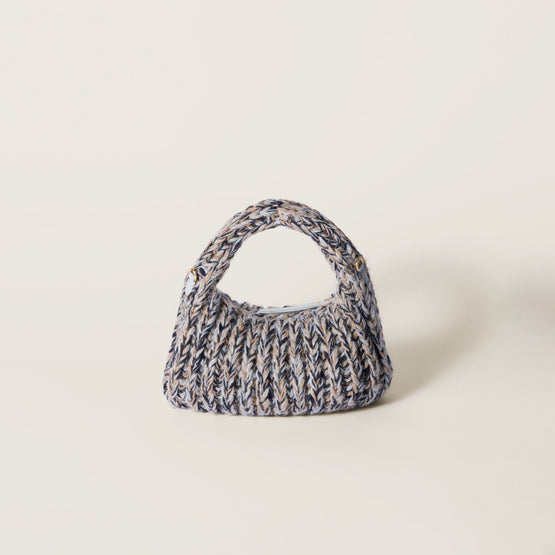 Wander knit wool bag