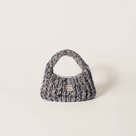 Wander knit wool bag
