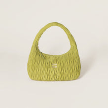Women Wander Matelassé Suede Bag - Edera