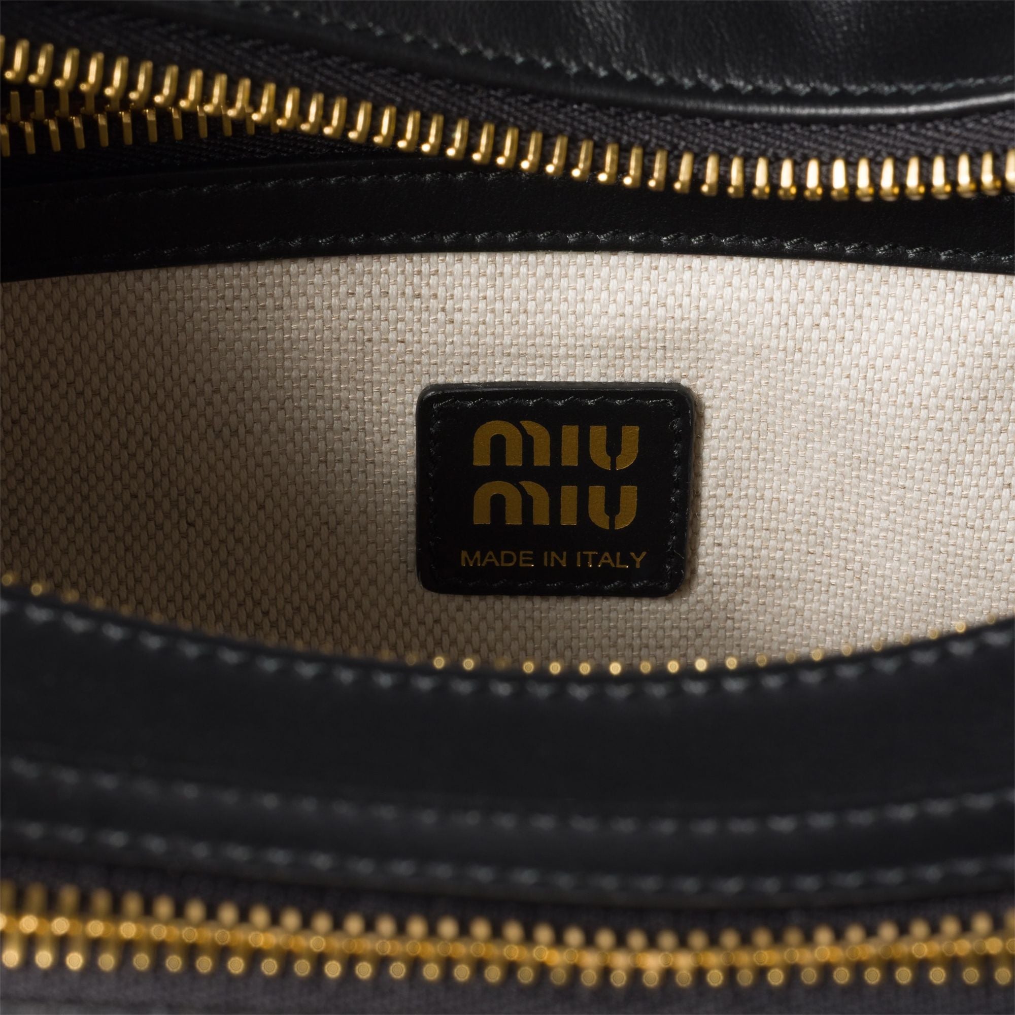 Women Pocket Leather Bag - Nero