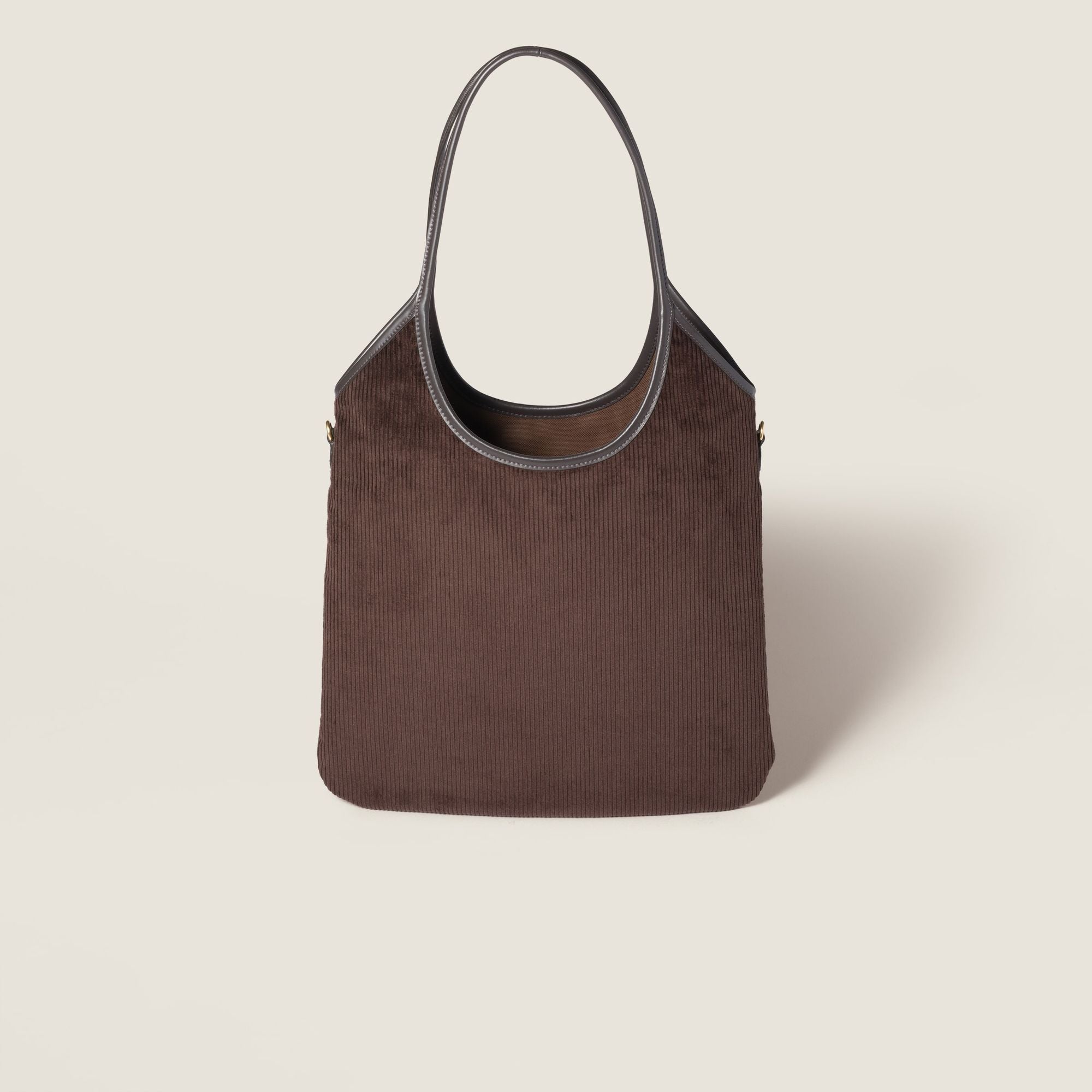 Women Ivy Corduroy Bag - Ebano