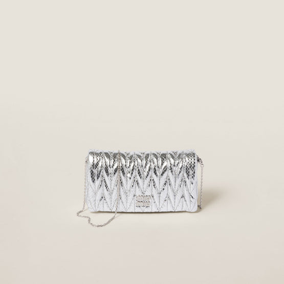 Matelassé Ayers leather mini-bag