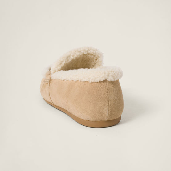 Suede loafers