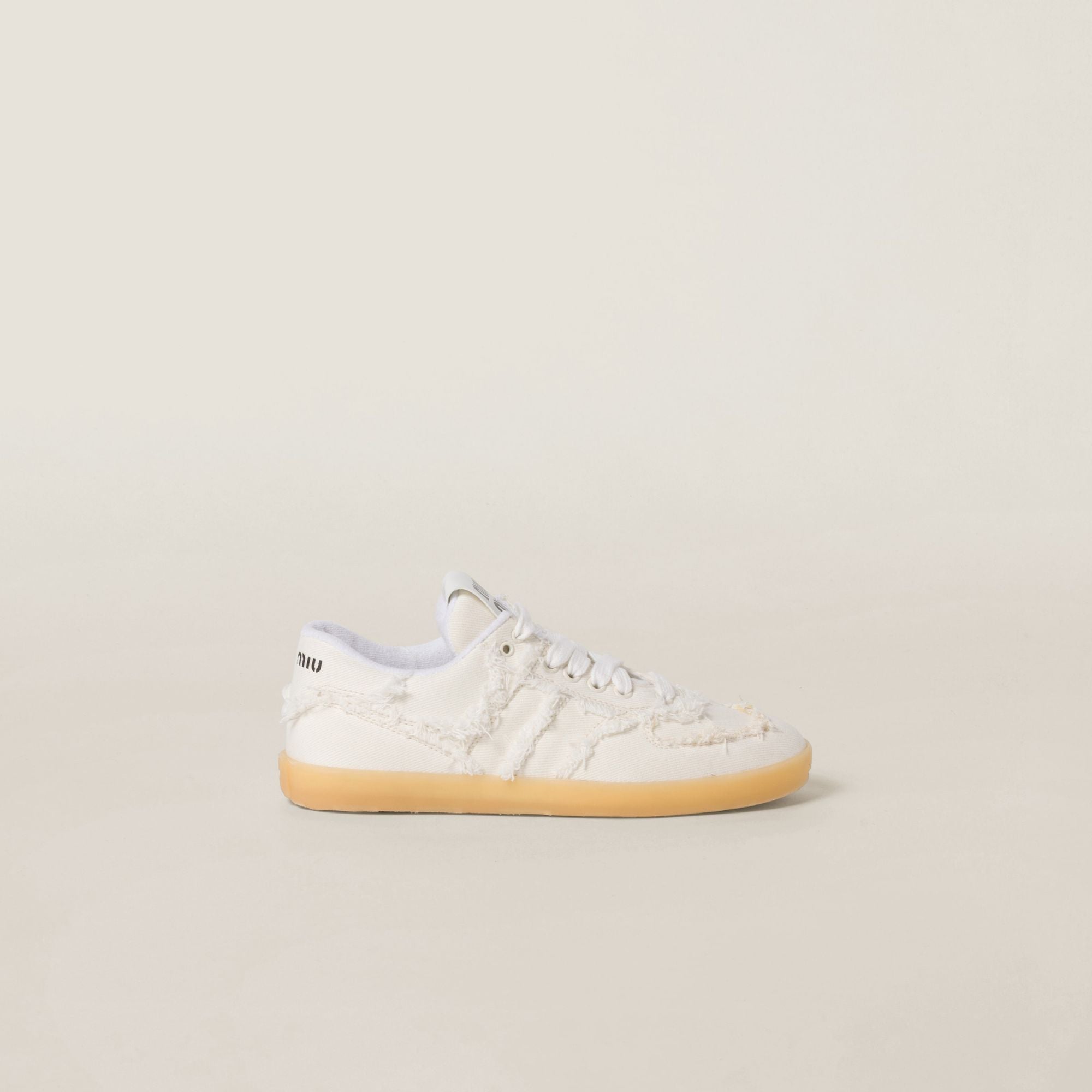 Women Denim Sneakers - Avorio
