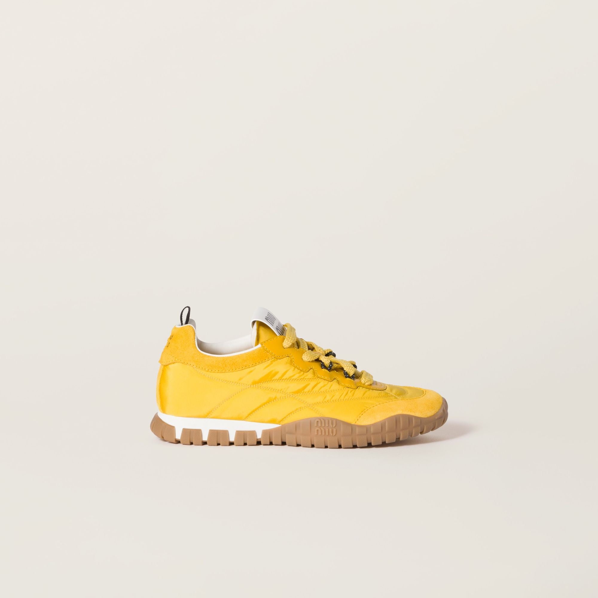 Women Tyre Technical Fabric And Suede Sneakers - Topazio