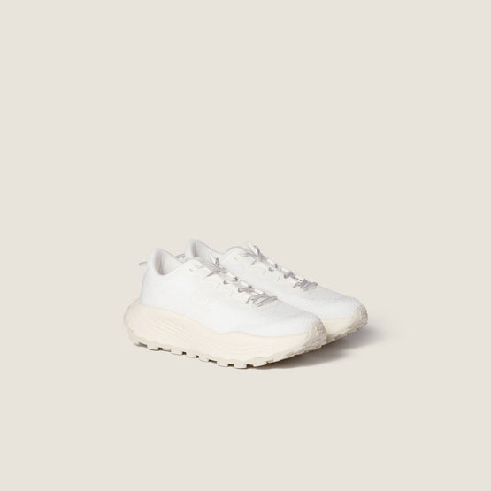 Women Technical Fabric Sneakers - Bianco