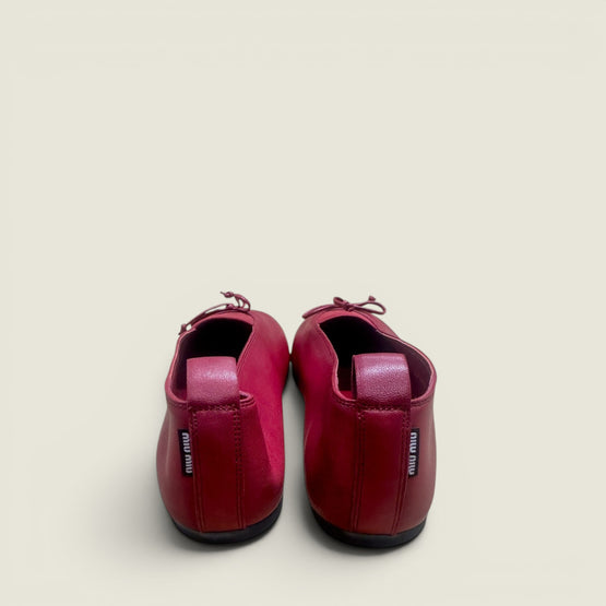 Élan nappa leather ballerinas