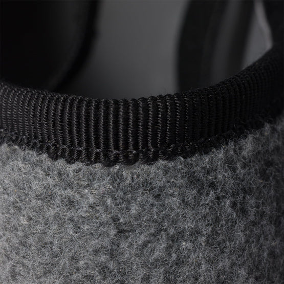 Women Fleece Ballerinas - Grigio