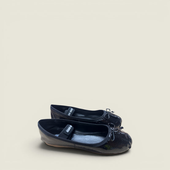 Naplak leather ballerinas