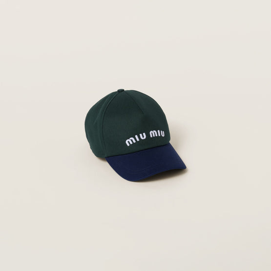 Women Drill Baseball Cap - Abete+royal