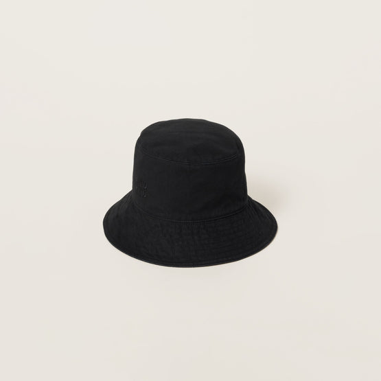 Gabardine bucket hat