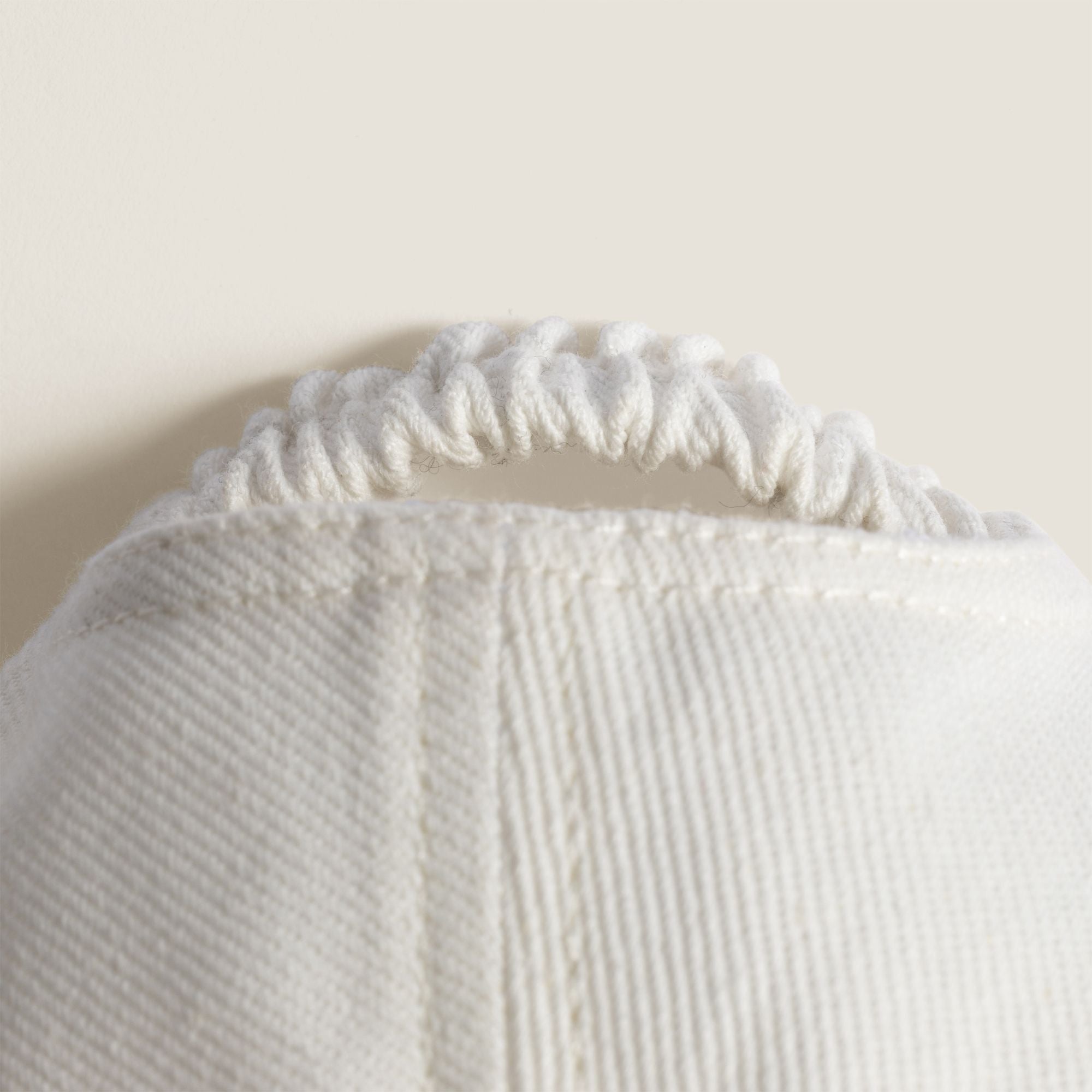 Women Drill Baseball Cap - Bianco+nero