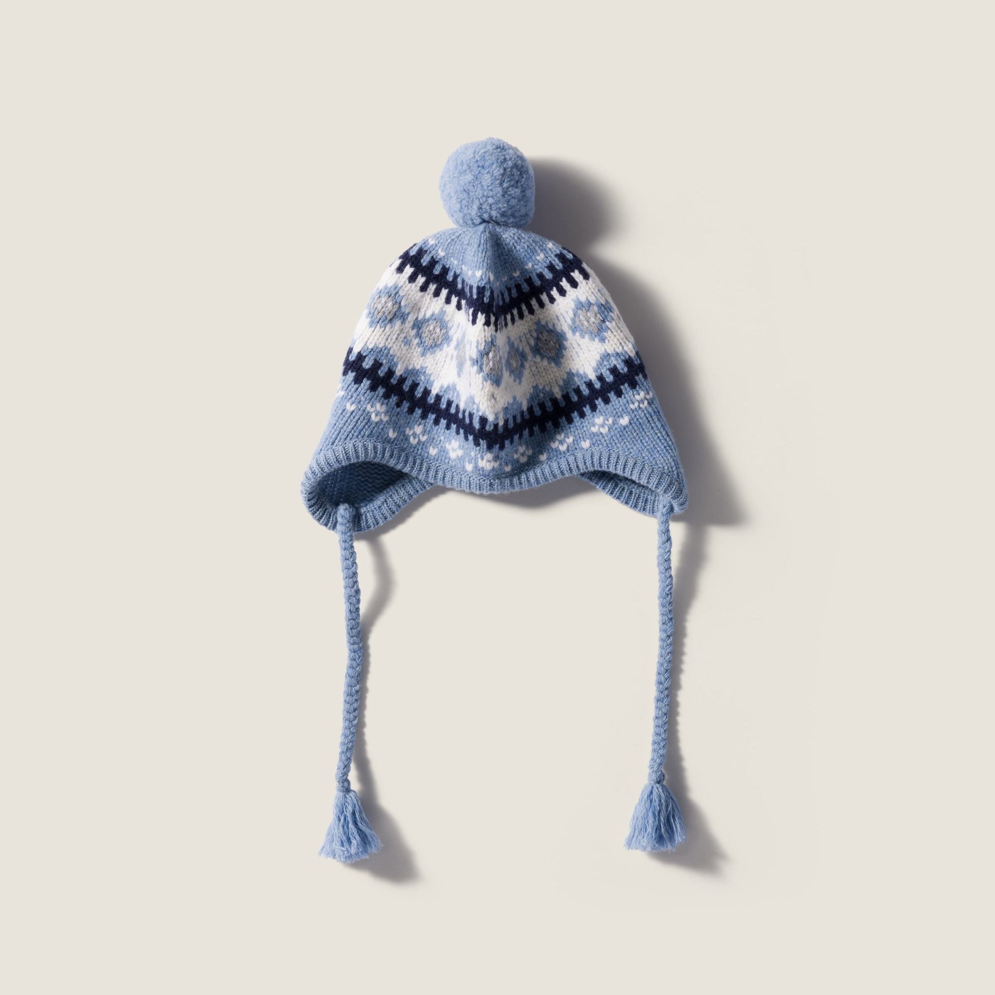 Women Wool Hat - Azzurro