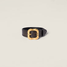 Women Nappa Leather Bracelet With Buckle - Caffe' 1