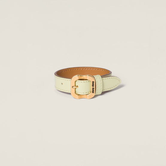 Leather bracelet