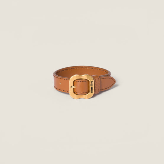 Leather bracelet