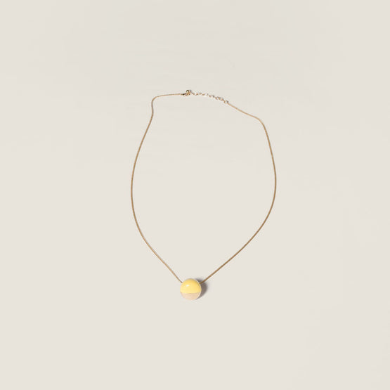 Women Metal Necklace - Giallo