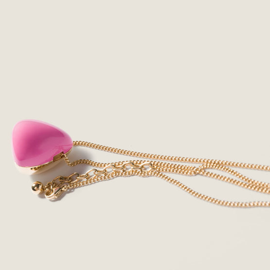 Women Metal Necklace - Rosa