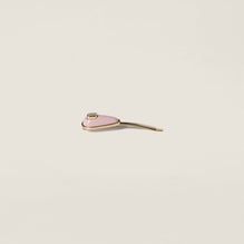 Patent leather barrette