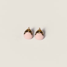 Women Enameled Metal Earrings - Cipria
