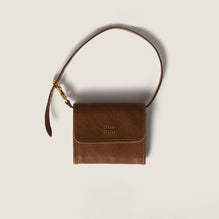 Women Nappa Leather Wallet With Shoulder Strap - Rovere