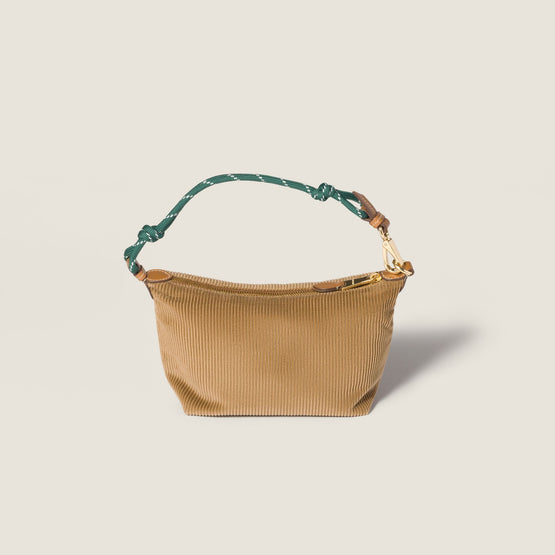 Corduroy pouch