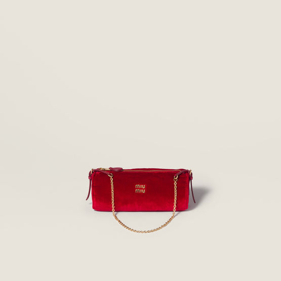 Velvet pouch