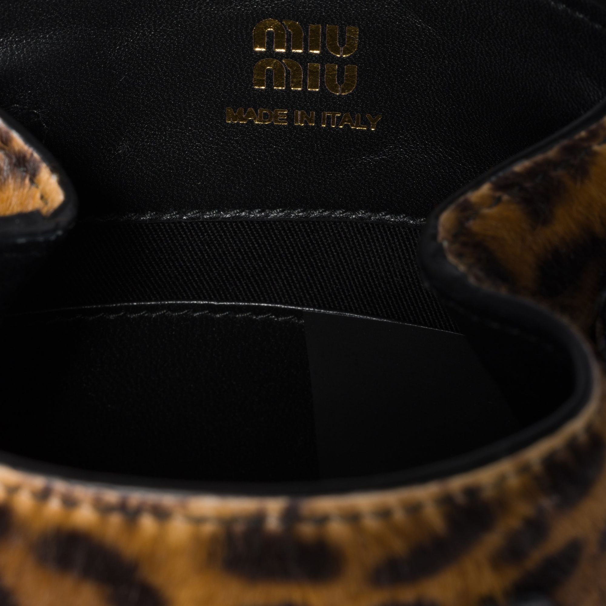 Women Calf Hair Pouch - Miele