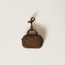 Women Beau Suede Micro-bag - Cacao