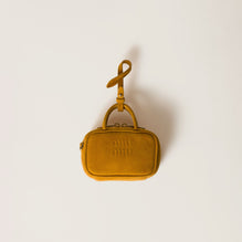 Women Beau Suede Micro-bag - Whisky