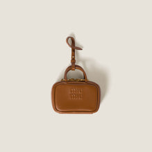 Women Beau Leather Micro-bag - Cognac