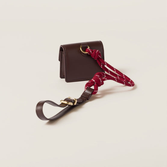 Women Leather And Cord Trick - Radica+amaranto