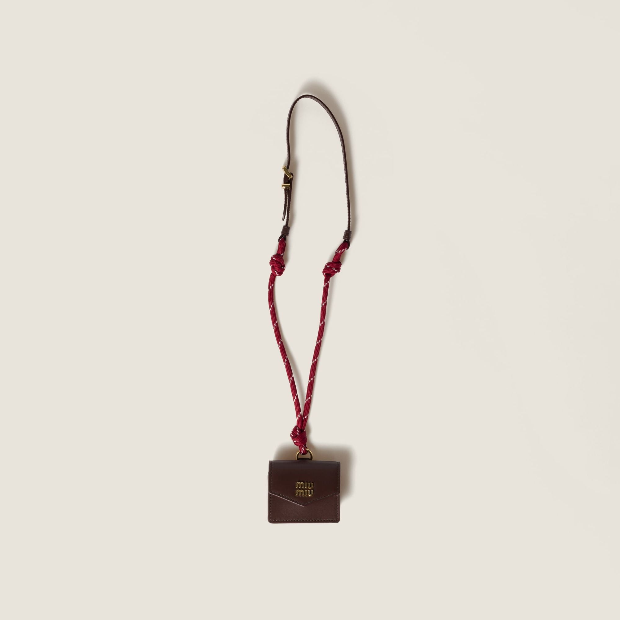 Women Leather And Cord Trick - Radica+amaranto